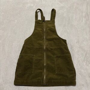 Forever 21 Olive Corduroy Dress